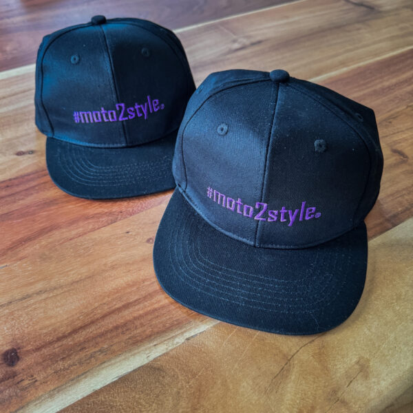 #m2s SnapCap (Black/Purple) - Image 2