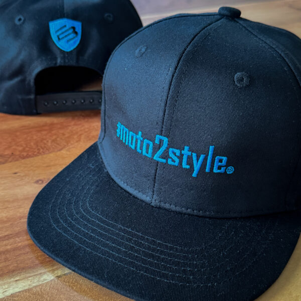 #m2s SnapCap (Black/Blue) - Image 3