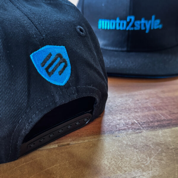 #m2s SnapCap (Black/Blue) - Image 4