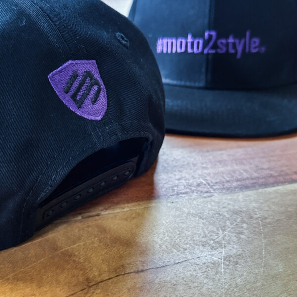 #m2s SnapCap (Black/Purple) - Image 4